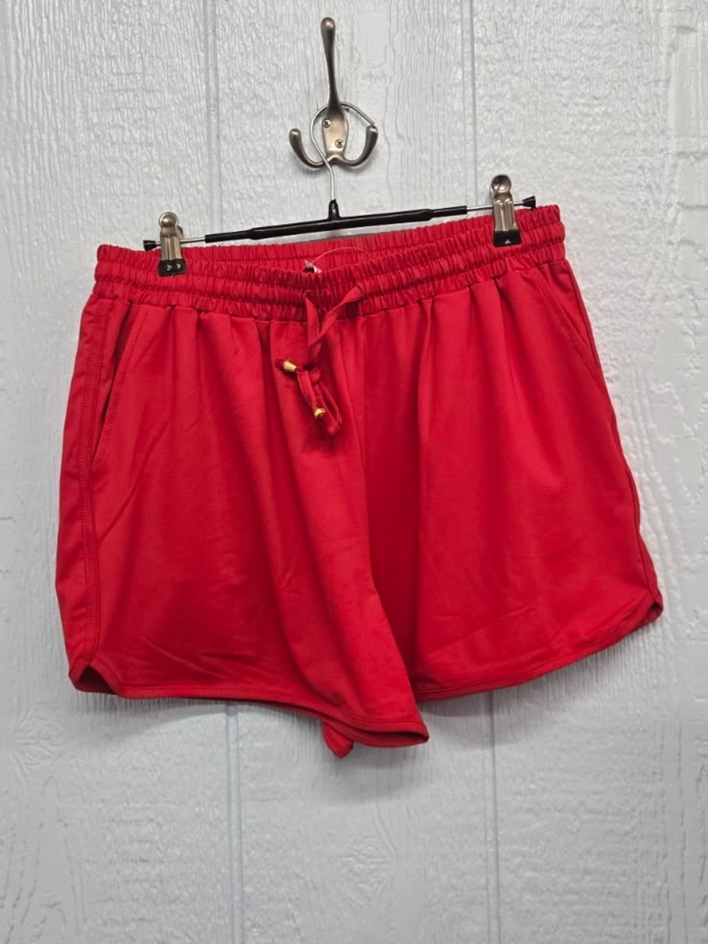 New Jess Lea XL Women’s Red Drawstring Lounge Shorts